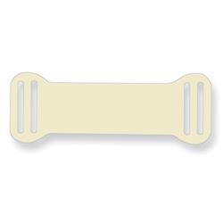 Non-Slip Plastic Op-Tags (Tan/1,000 per bag)